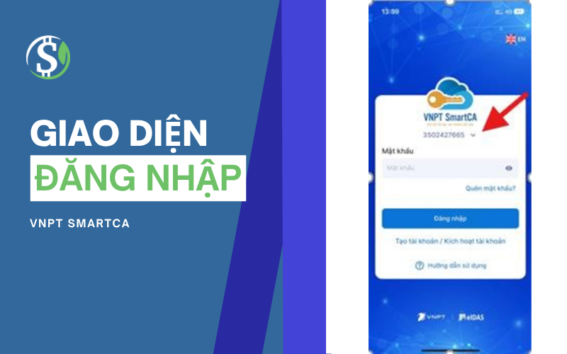 Giao diện đăng nhập VNPT SmartCA - Bảng giá chữ ký số Giao diện đăng nhập VNPT SmartCA - Bảng giá chữ ký số